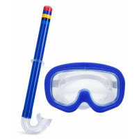 KIT MERGULHO 2PÇ MASCARA GDE+SNORKEL BLISTER MR427